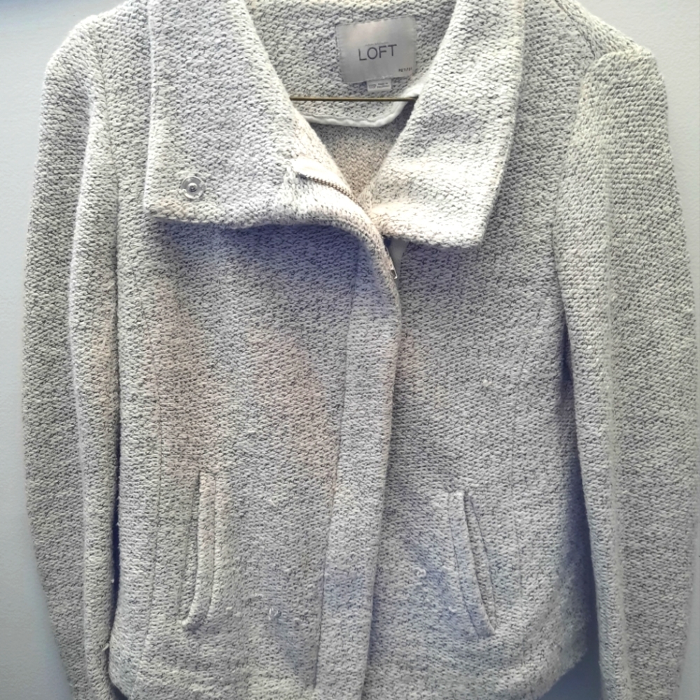 Loft sweater jacket